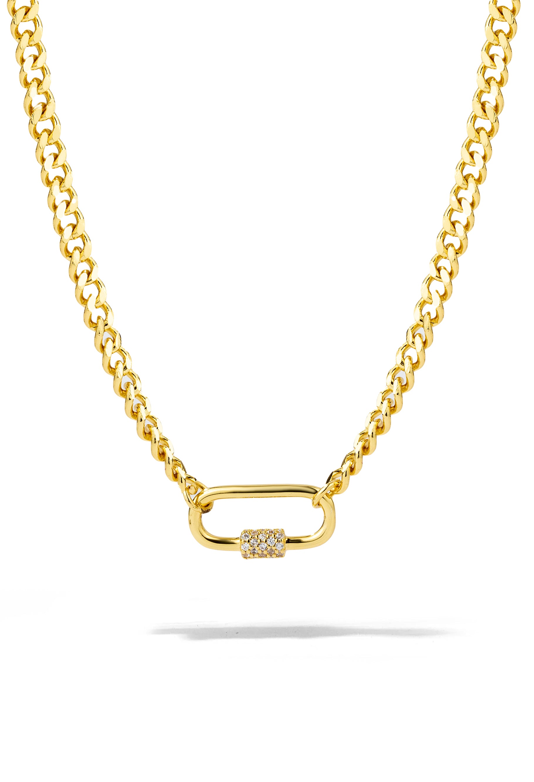 5th Ave | Carabiner Chain Necklace