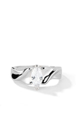 Glass Slipper | Sterling Silver Ring