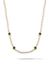 Emerald Tennis Necklace