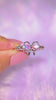 Arabesque Bow | Sterling Silver Ring