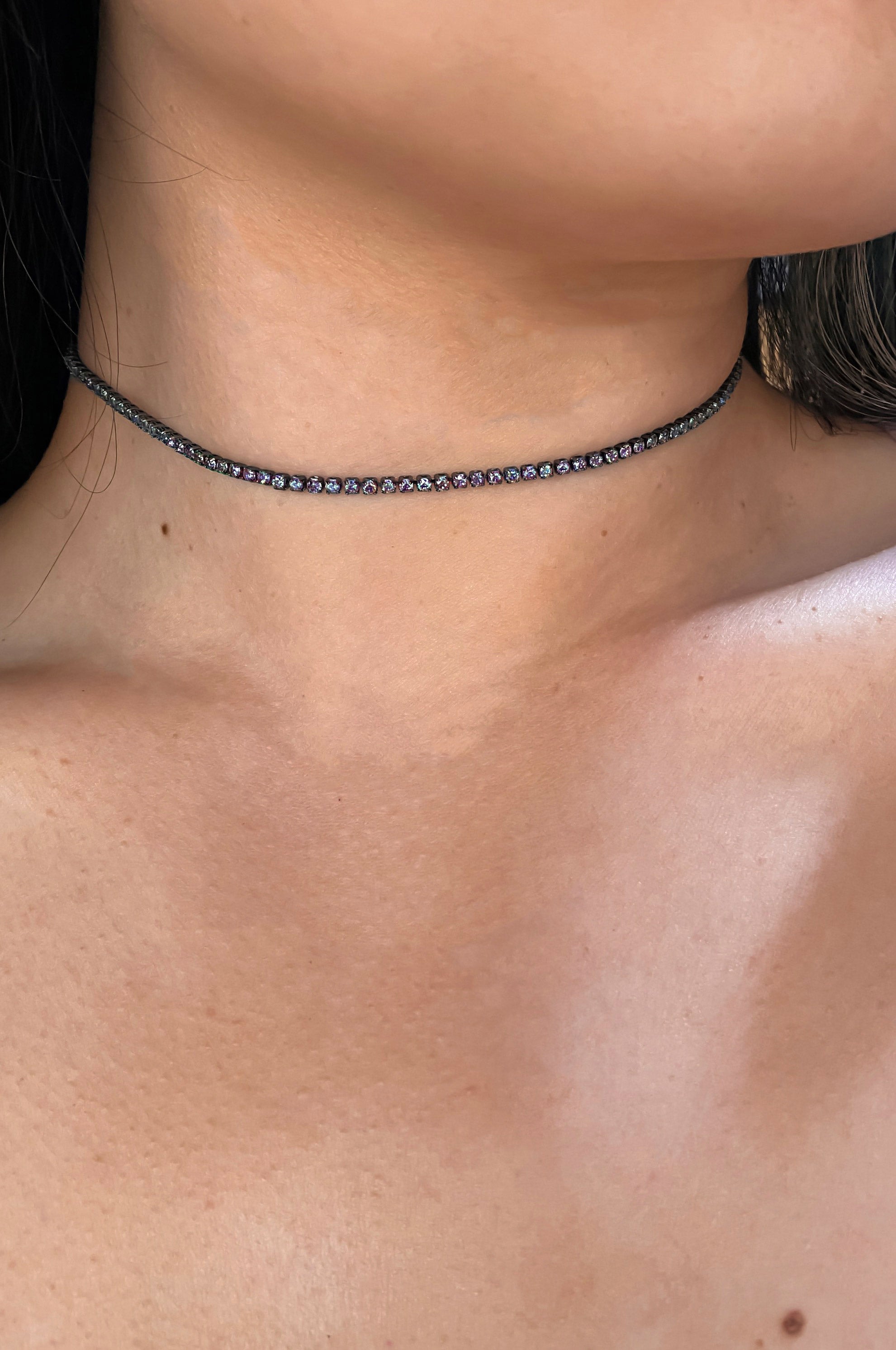 Crystal deals tennis choker