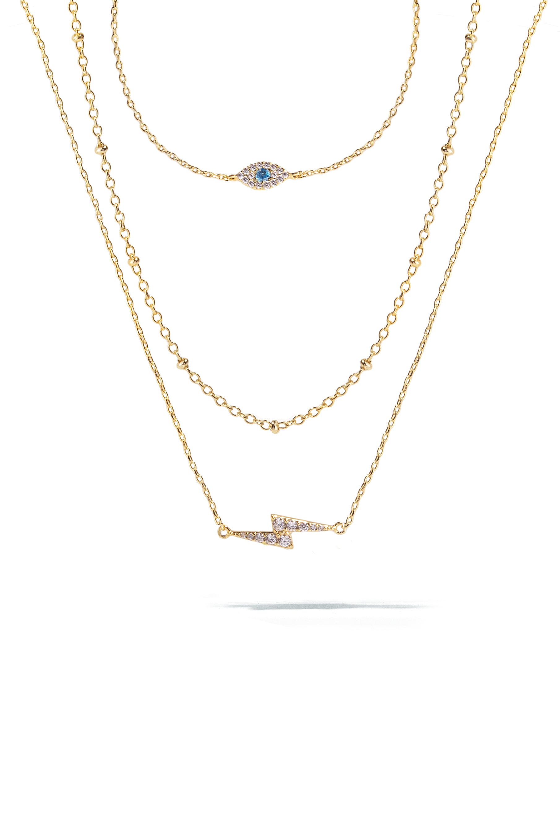 Lake Turquoise Layered Bead Necklace – Okhaistore